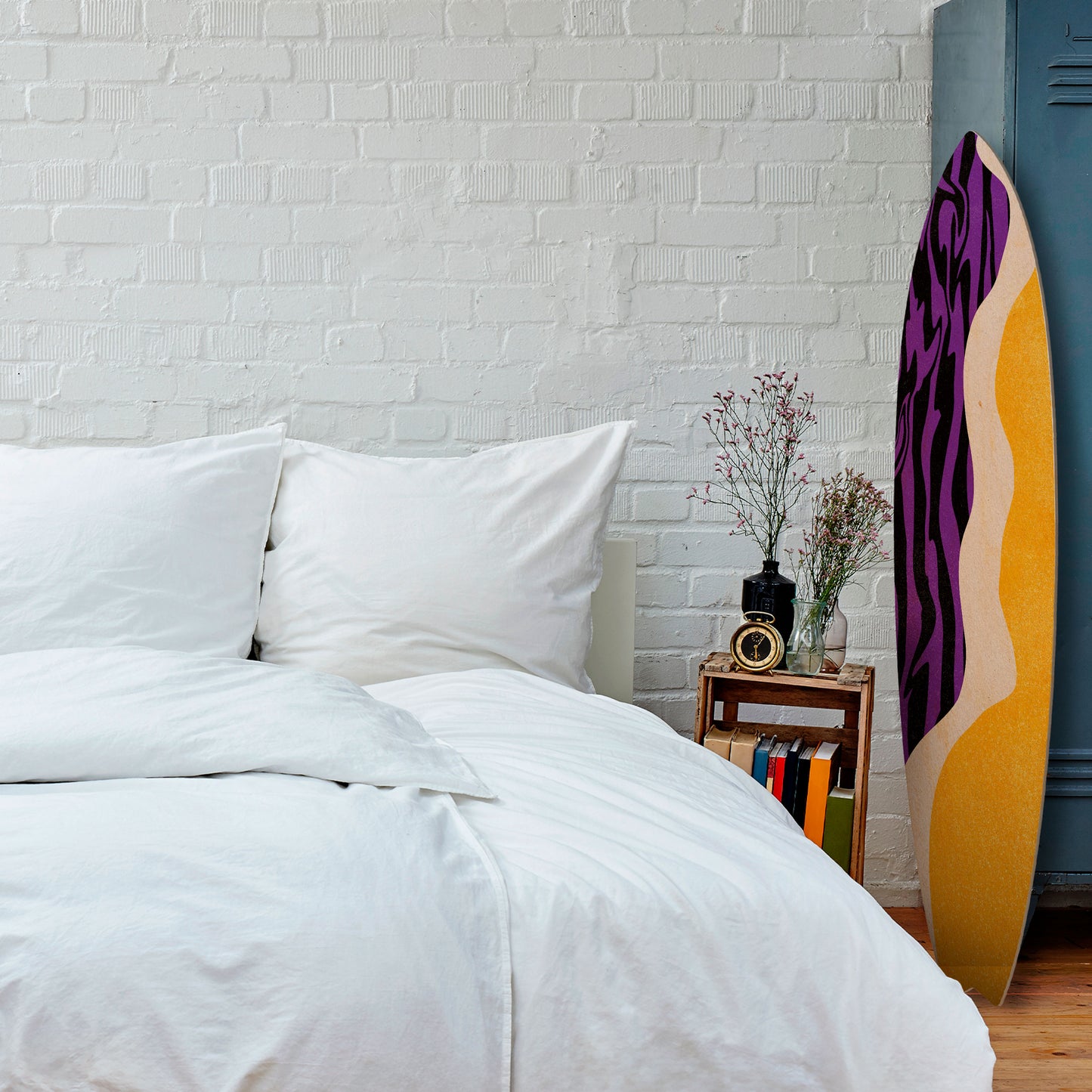 INDEPENDENT BORDER Decorative Plywood Surfboard