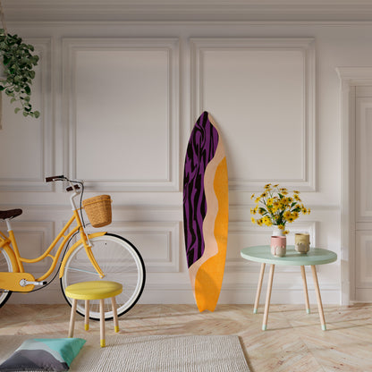 INDEPENDENT BORDER Decorative Plywood Surfboard