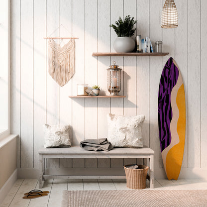 INDEPENDENT BORDER Decorative Plywood Surfboard