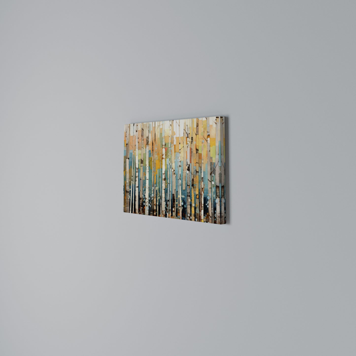 BIRCH KALEIDOSCOPE Stampa su tela orizzontale