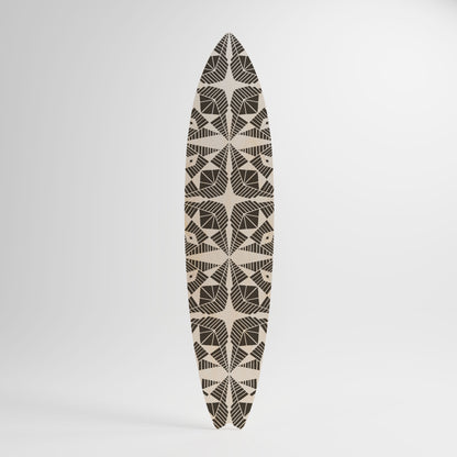 MONOCHROME NEXUS Surfboard Decorative Panel