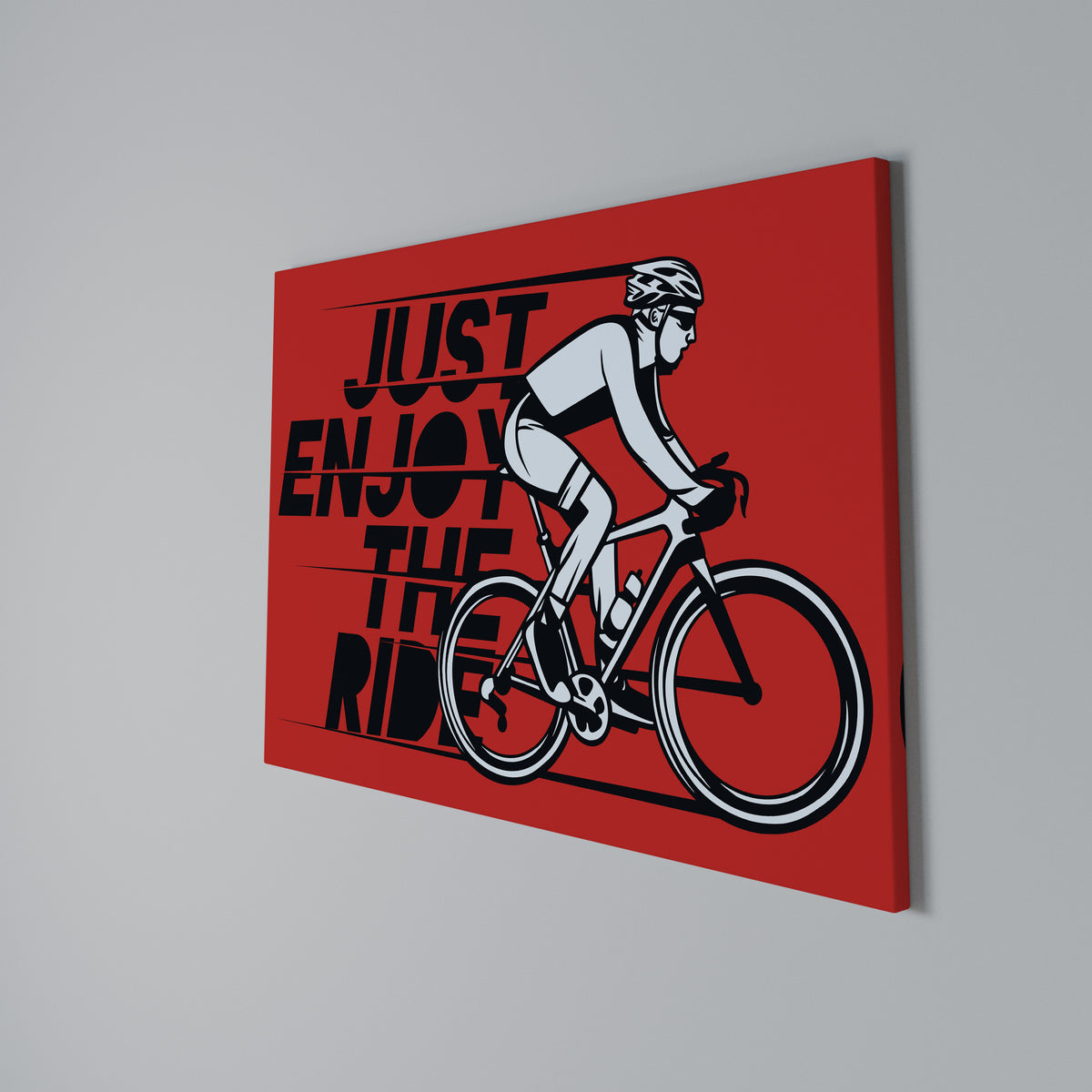 ENJOY THE RIDE Stampa su tela orizzontale