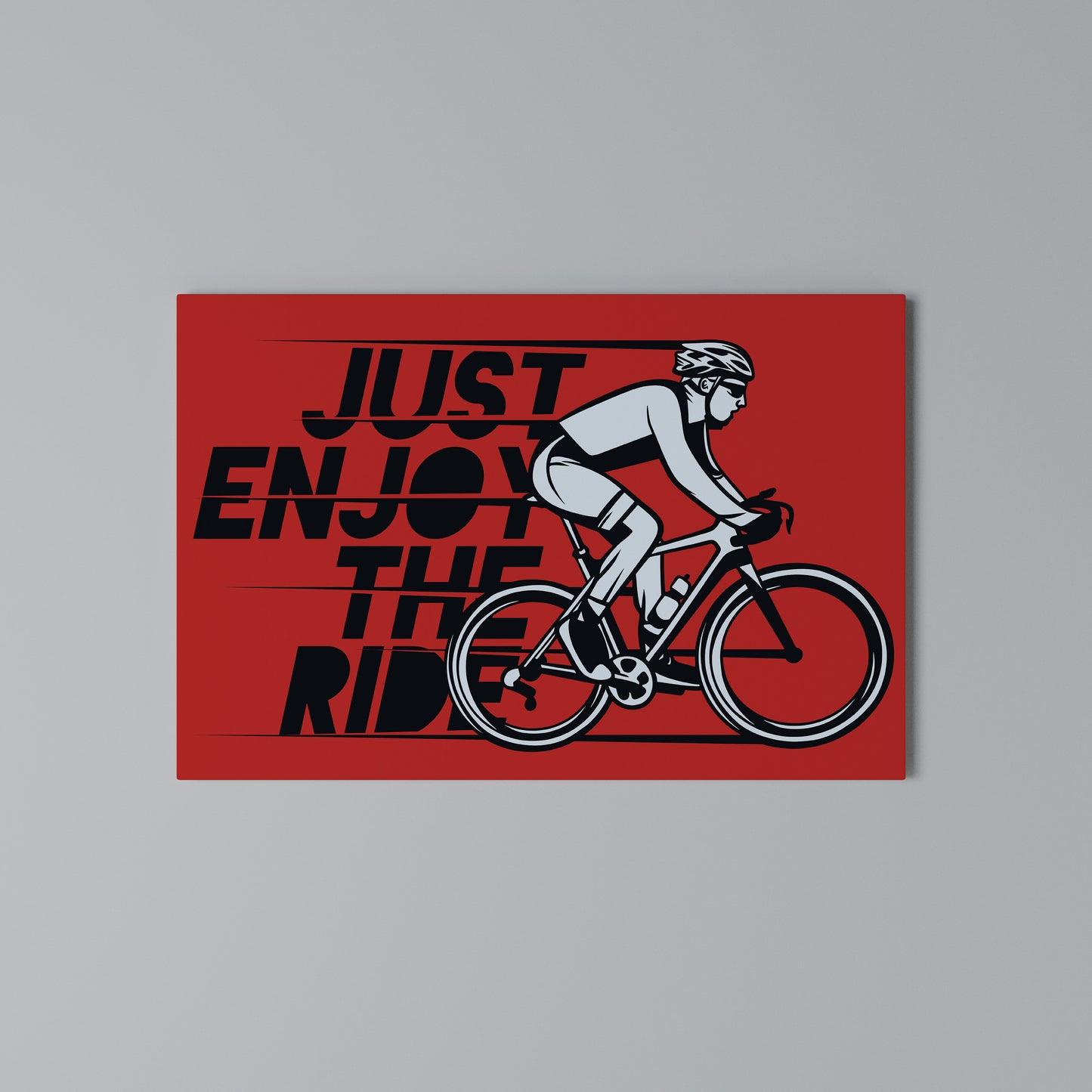 ENJOY THE RIDE Stampa su tela orizzontale