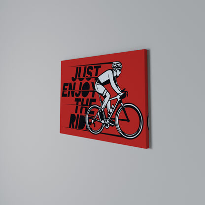 ENJOY THE RIDE Stampa su tela orizzontale