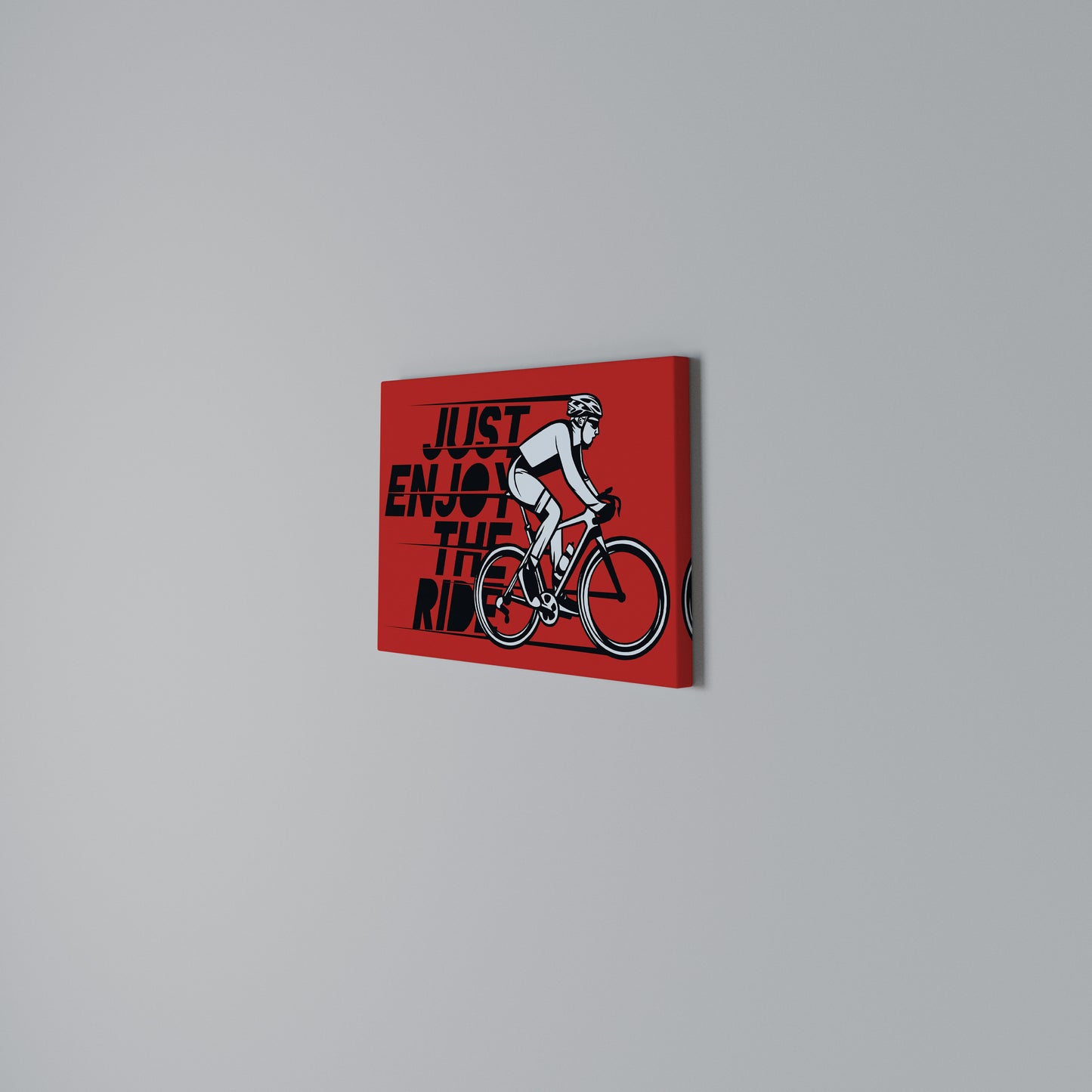 ENJOY THE RIDE Stampa su tela orizzontale