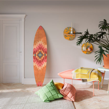 INDIAN FOLK Surfboard Decorative Panel