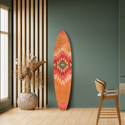 INDIAN FOLK Surfboard Decorative Panel