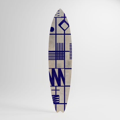 THE RIGHT PLACES Tavola da surf decorativa in compensato