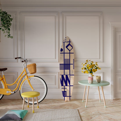 THE RIGHT PLACES Tavola da surf decorativa in compensato