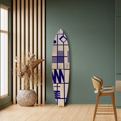 THE RIGHT PLACES Tavola da surf decorativa in compensato