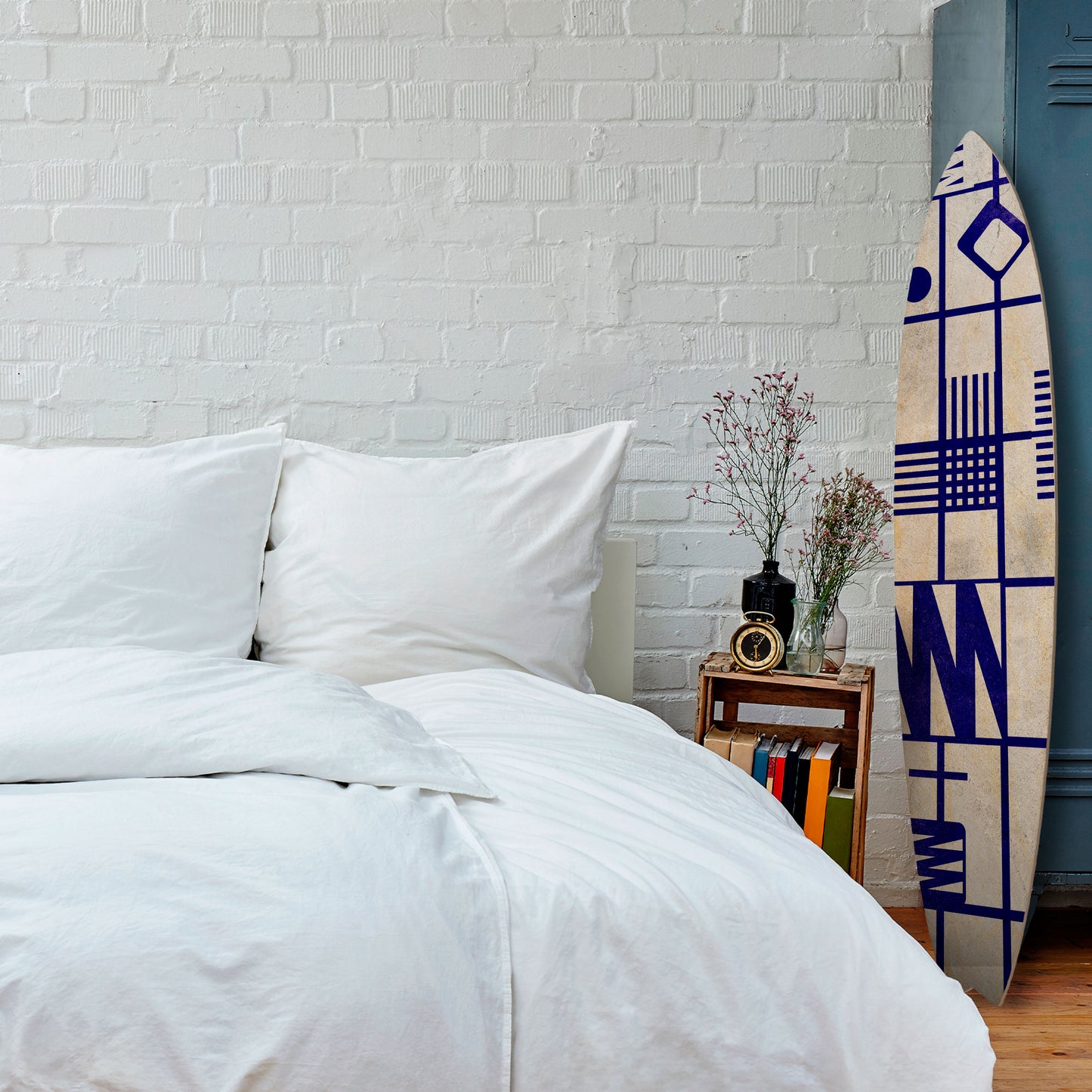 THE RIGHT PLACES Tavola da surf decorativa in compensato