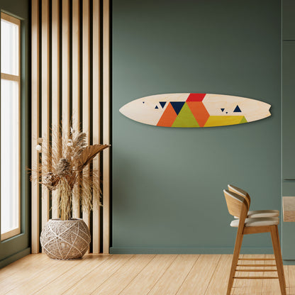 FUTURE SIGN Decorative Plywood Surfboard
