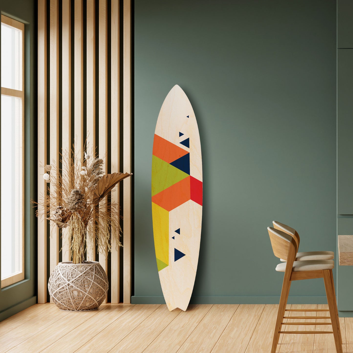 FUTURE SIGN Decorative Plywood Surfboard