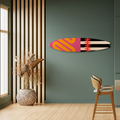 VIVID ART Decorative Plywood Surfboard