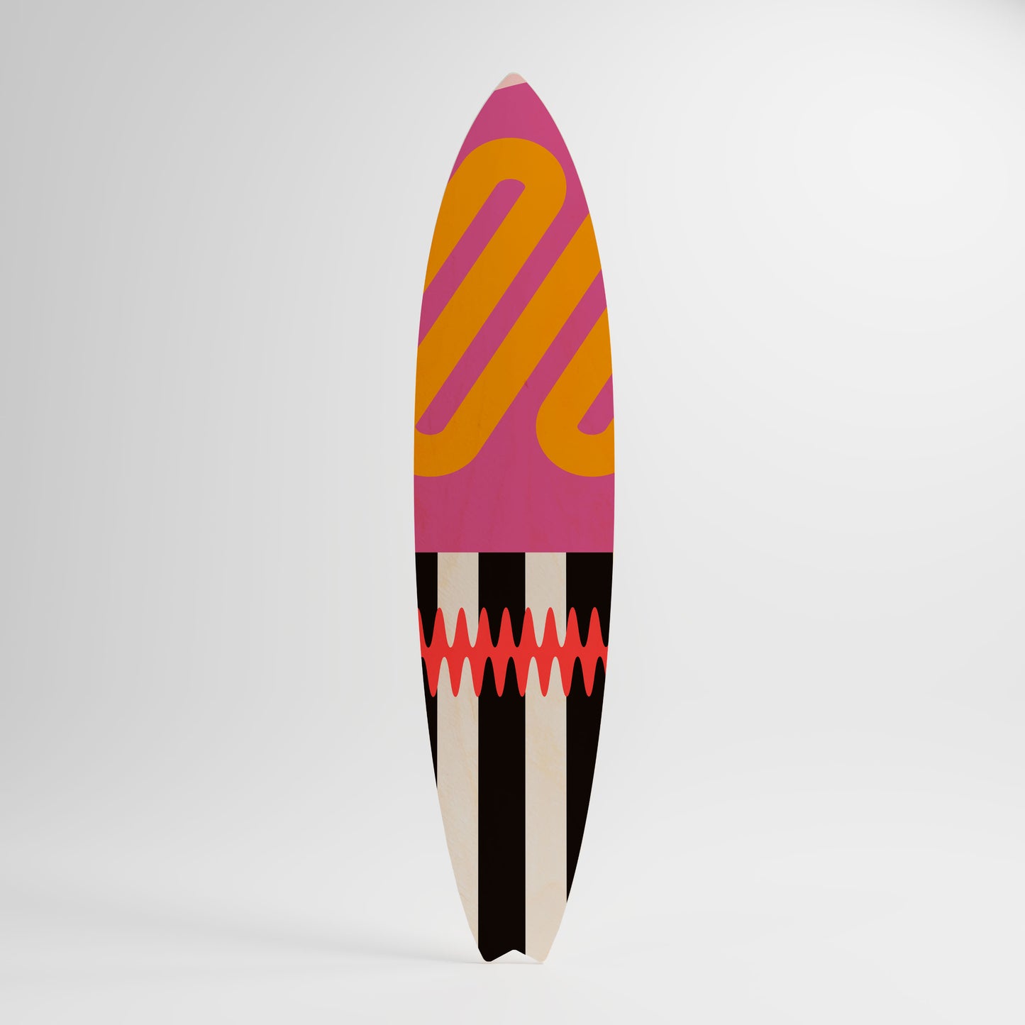 VIVID ART Decorative Plywood Surfboard