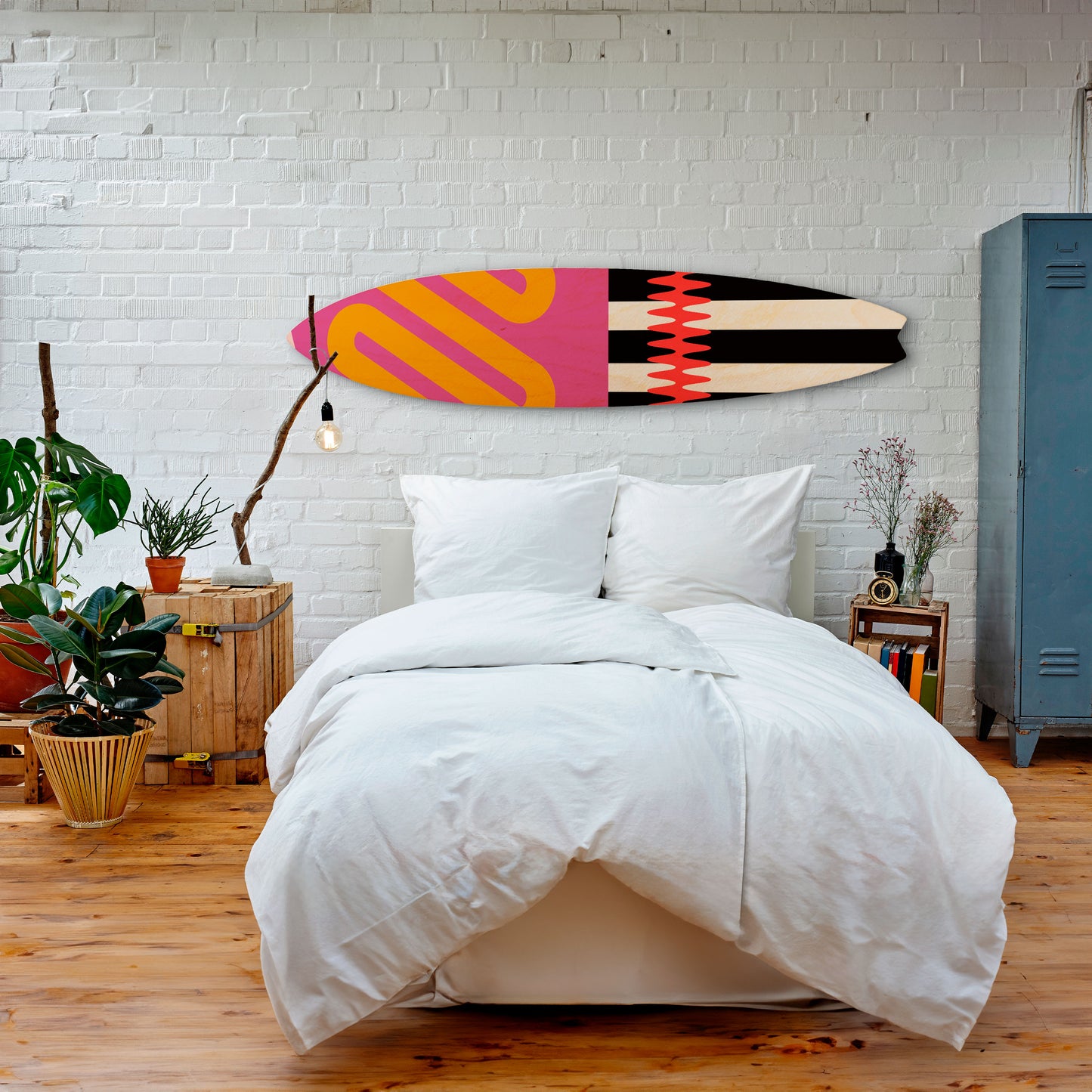 VIVID ART Decorative Plywood Surfboard