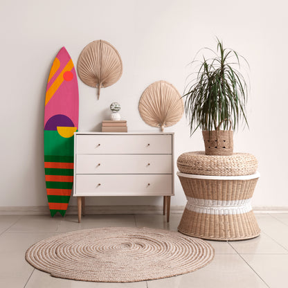 VIVID DREAMS Decorative Plywood Surfboard