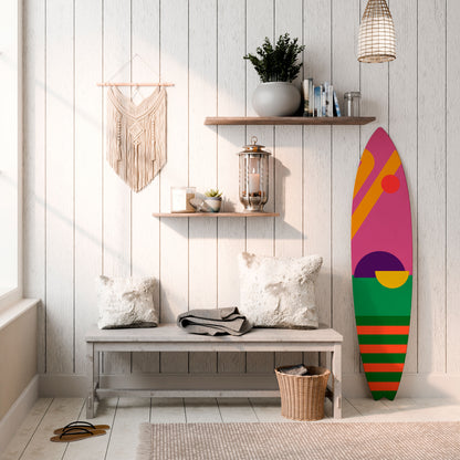VIVID DREAMS Decorative Plywood Surfboard