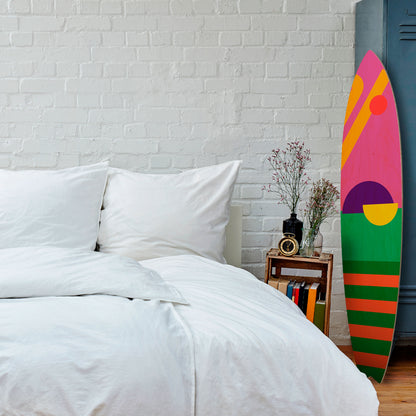 VIVID DREAMS Decorative Plywood Surfboard