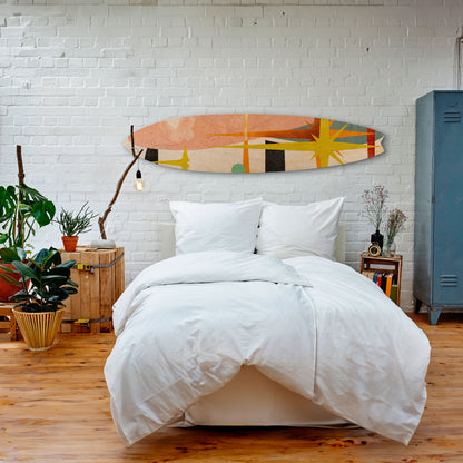 INTERSTELLAR VIBES Decorative Plywood Surfboard