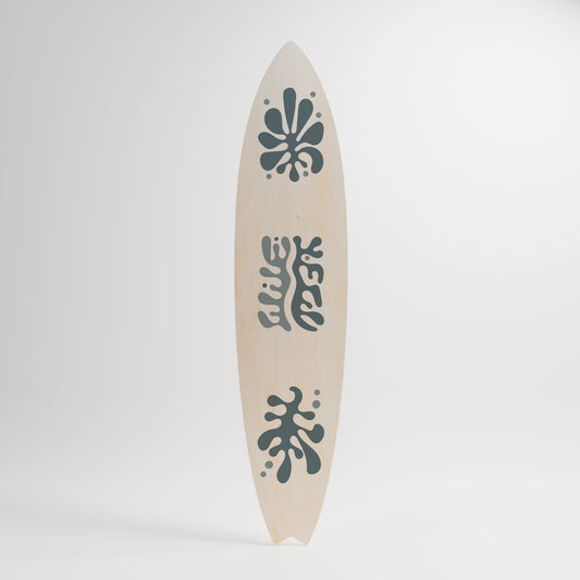 WONDERLAND VEGETATION Decorative Plywood Surfboard