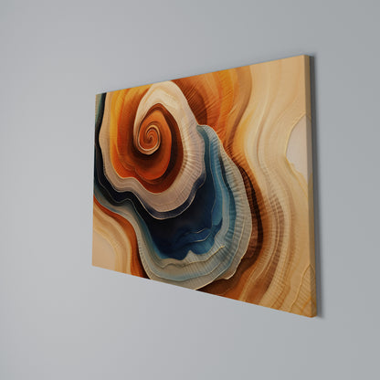 SPIRALING DREAMSCAPE Stampa su tela orizzontale