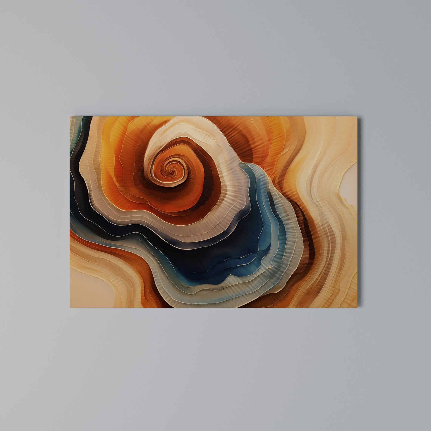 SPIRALING DREAMSCAPE Stampa su tela orizzontale