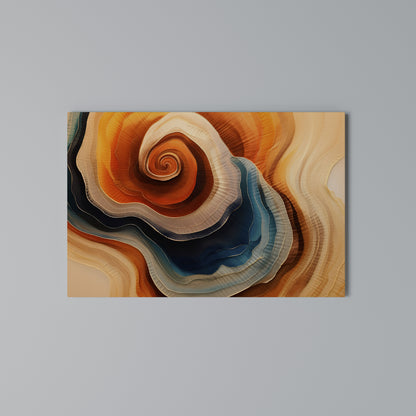 SPIRALING DREAMSCAPE Stampa su tela orizzontale
