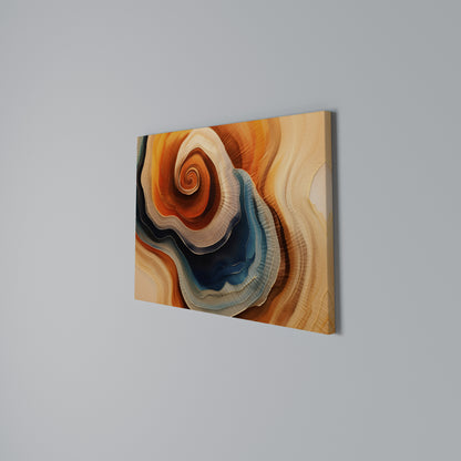 SPIRALING DREAMSCAPE Stampa su tela orizzontale