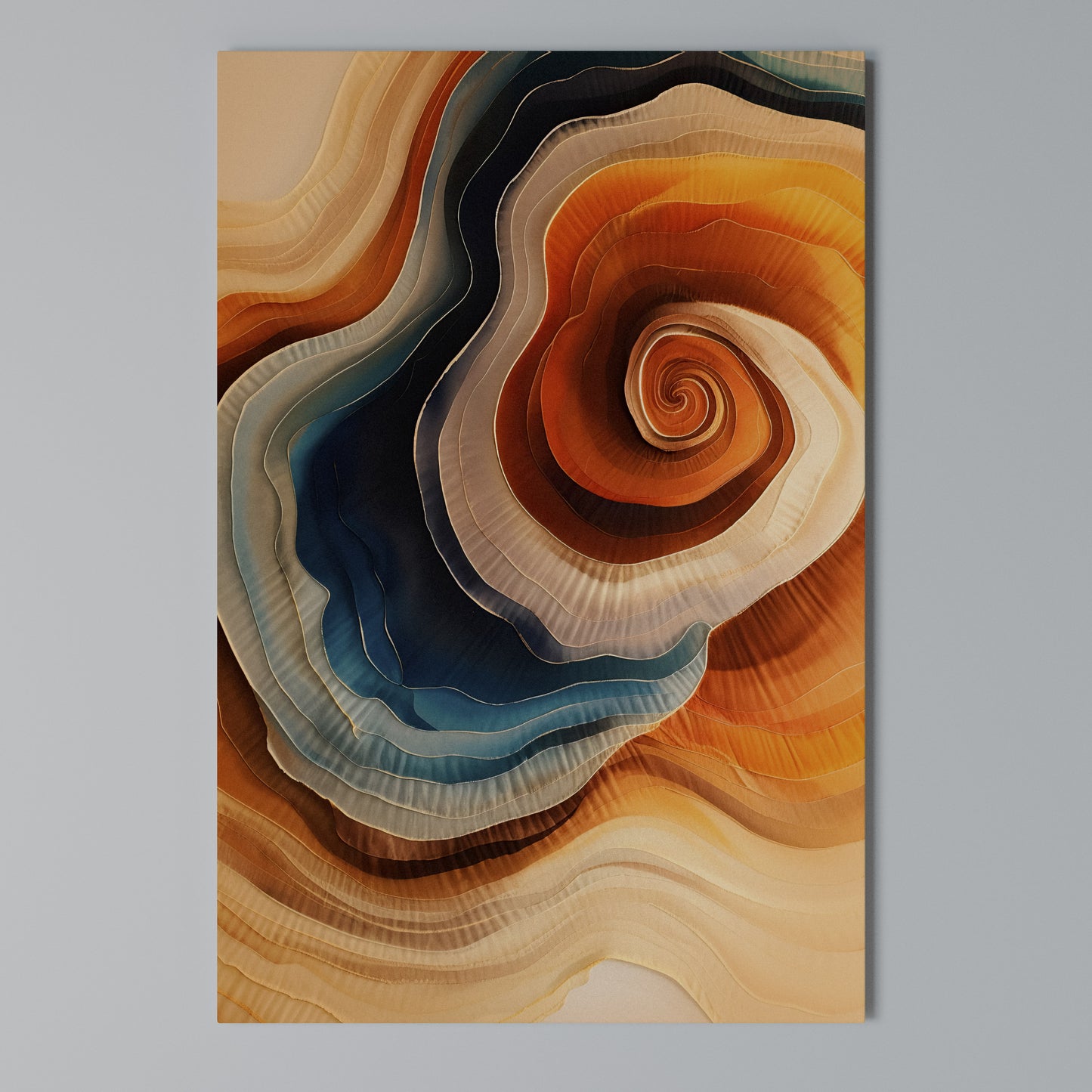 SPIRALING DREAMSCAPE Stampa su Tela Verticale