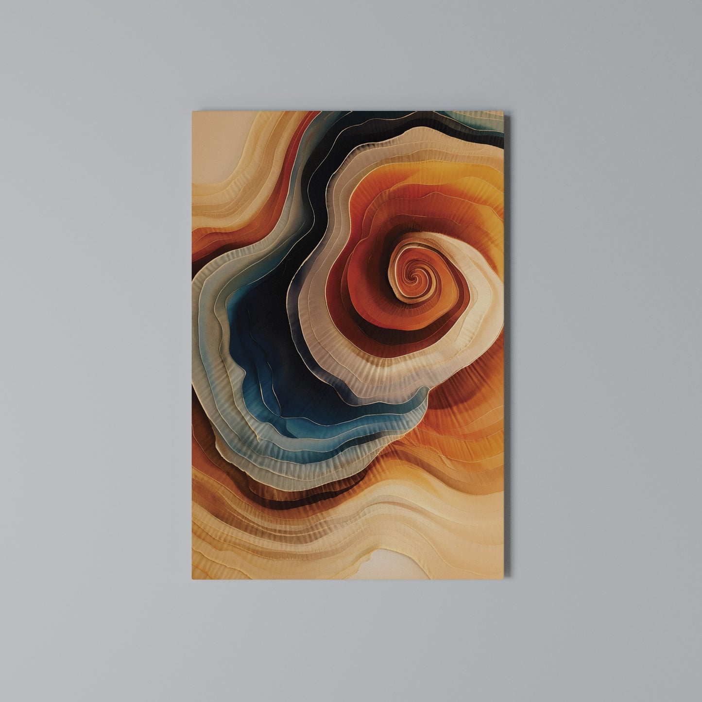 SPIRALING DREAMSCAPE Stampa su Tela Verticale