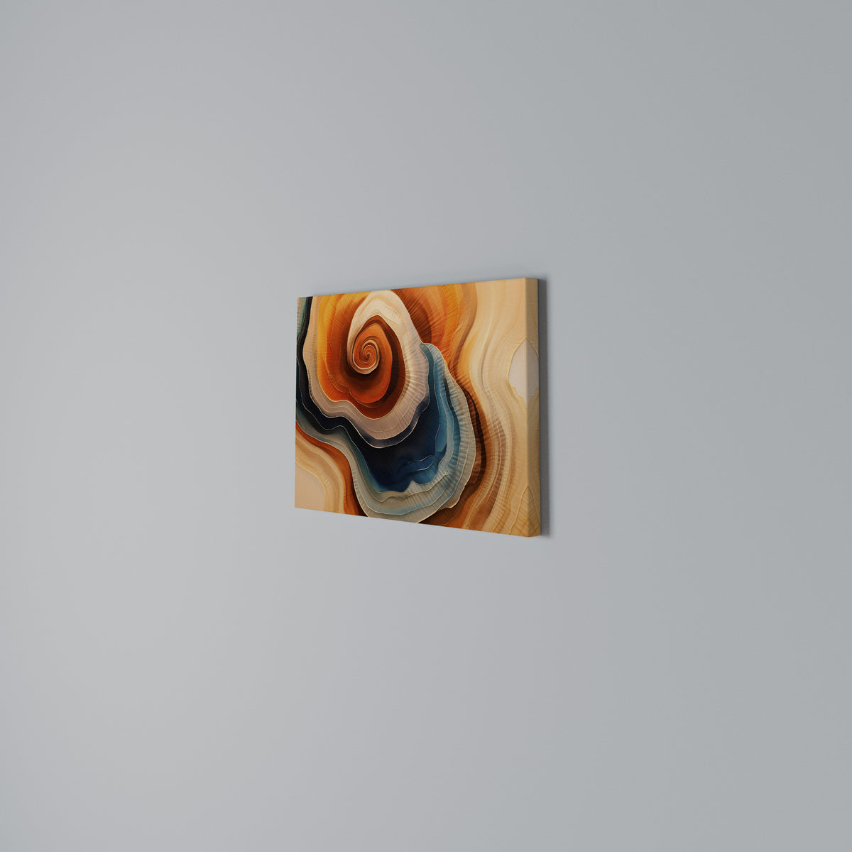 SPIRALING DREAMSCAPE Stampa su tela orizzontale