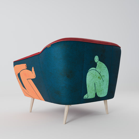 TOGETHER BUT SEPARATELY AURORA Poltrona