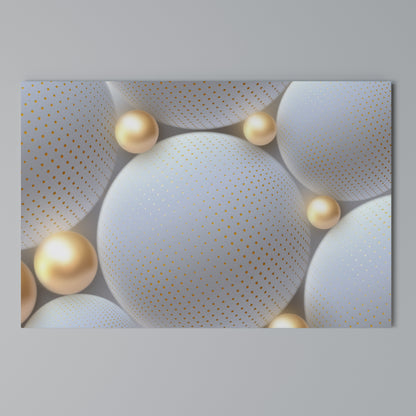 LUMINOUS SPHERICAL HARMONY Stampa su tela orizzontale
