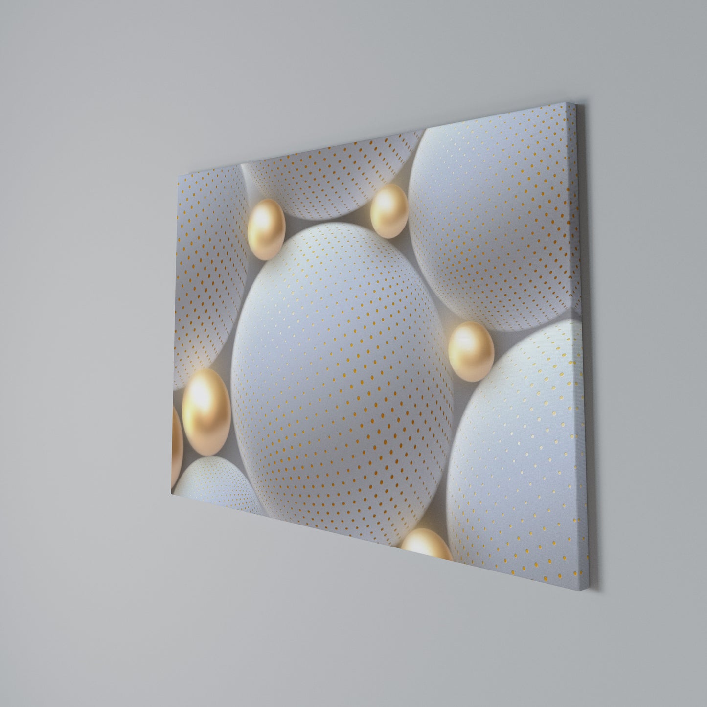 LUMINOUS SPHERICAL HARMONY Stampa su tela orizzontale
