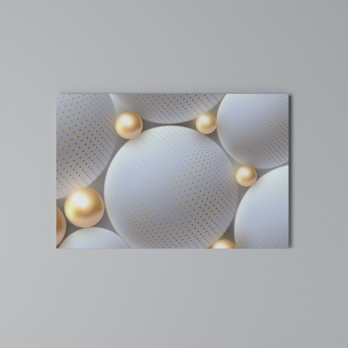 LUMINOUS SPHERICAL HARMONY Stampa su tela orizzontale