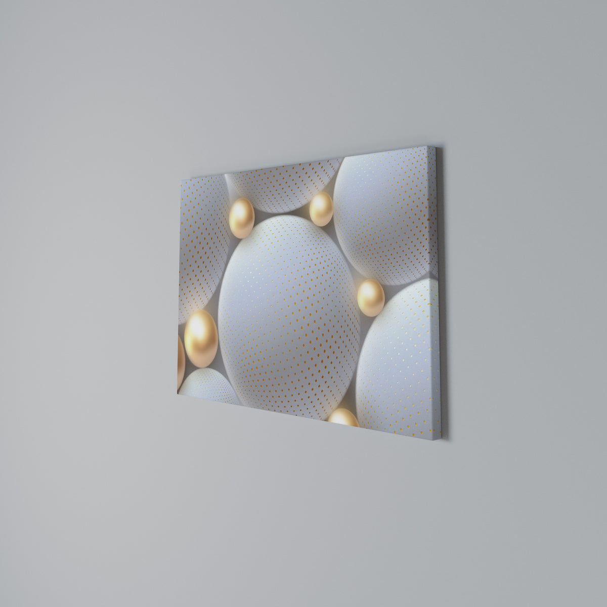 LUMINOUS SPHERICAL HARMONY Stampa su tela orizzontale