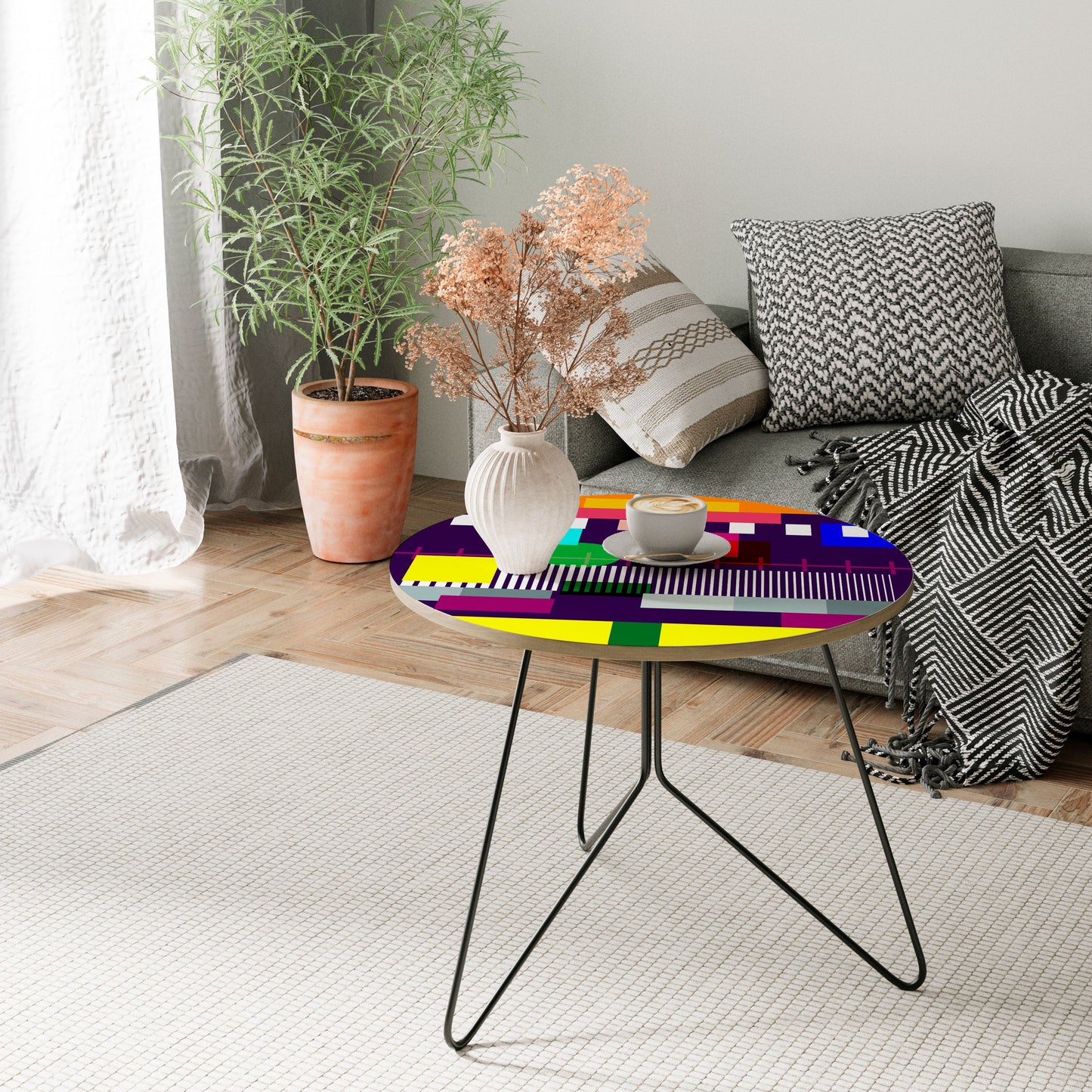 GEOMETRIC MESS Large Coffee Table