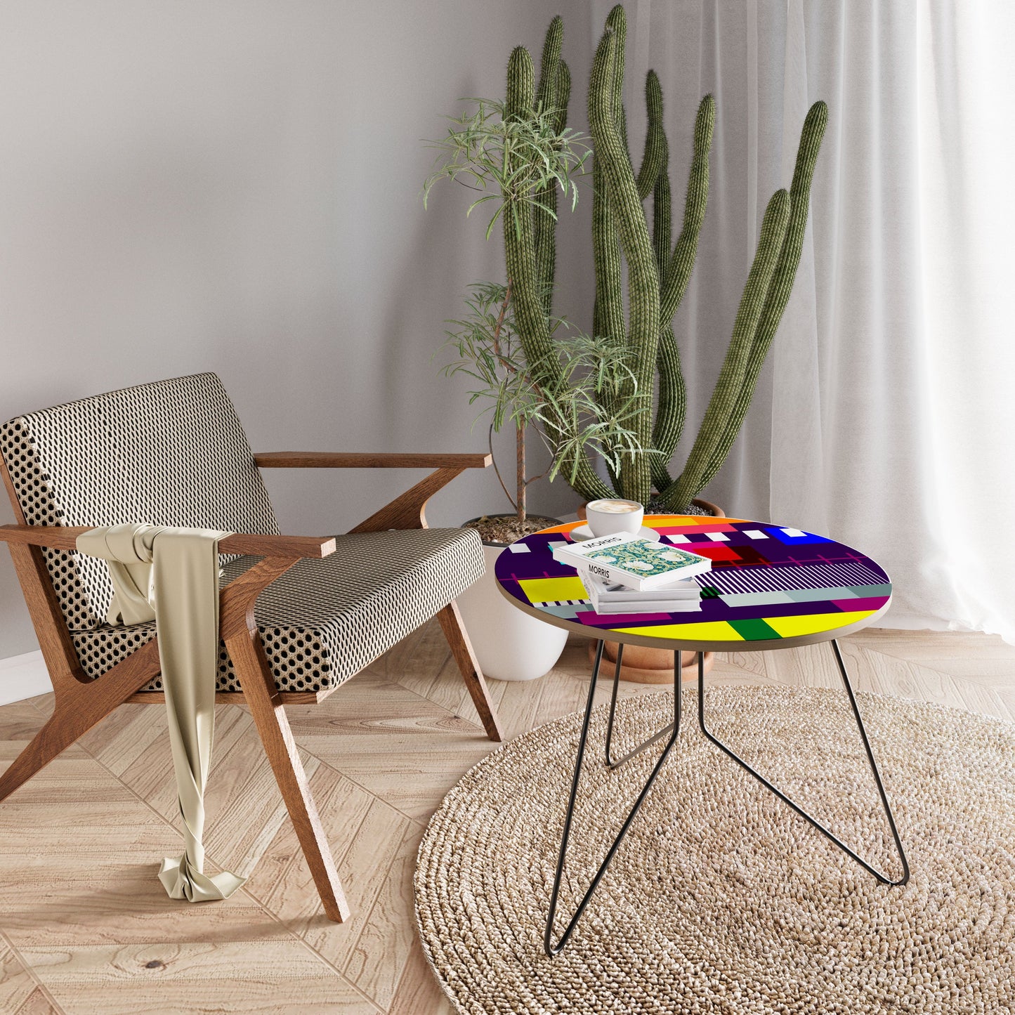 GEOMETRIC MESS Large Coffee Table