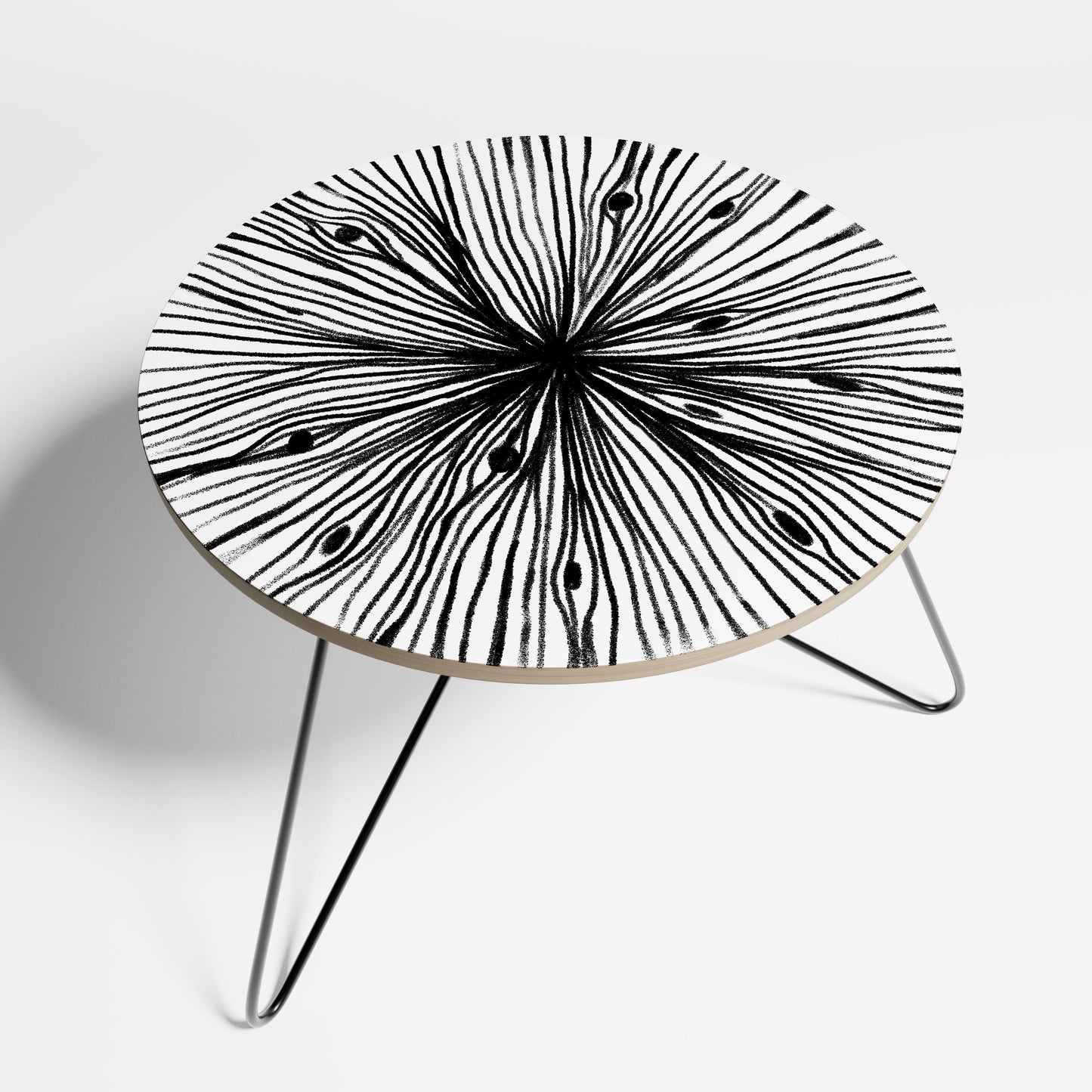 Tavolino da caffè grande RADIANT FILAMENTS