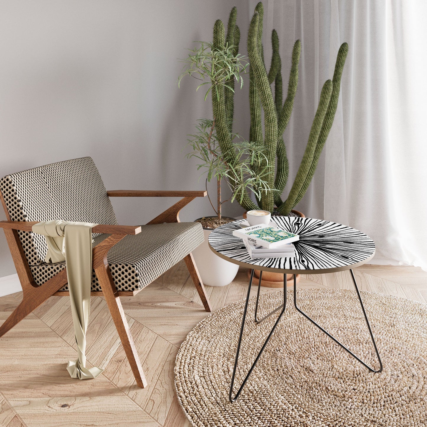 Tavolino da caffè grande RADIANT FILAMENTS