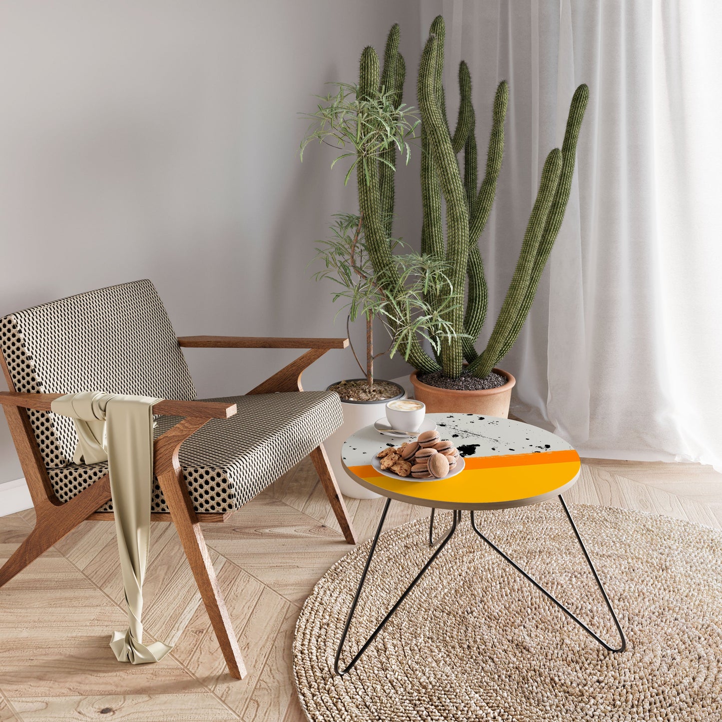 DYED BY ORANGE Small Coffee Table