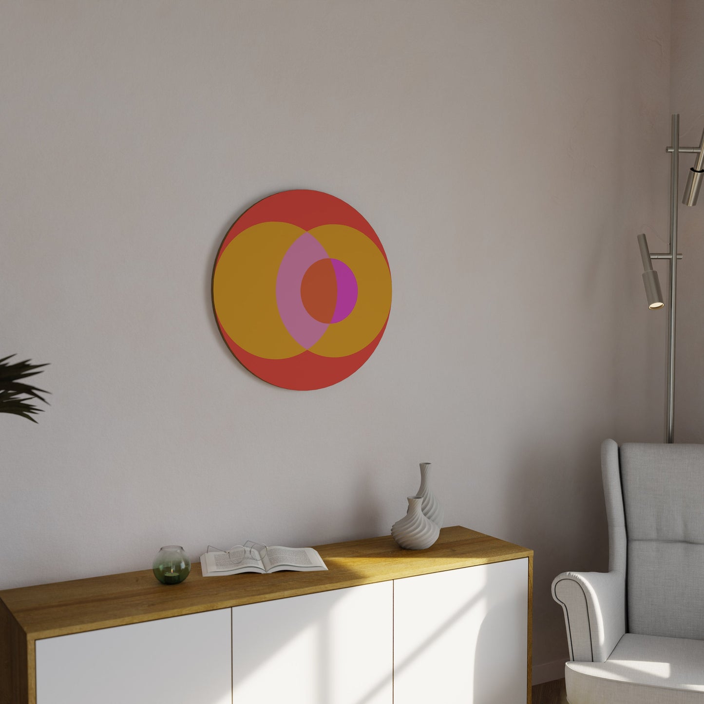 SOUL BROTHERHOOD Round Wall Art