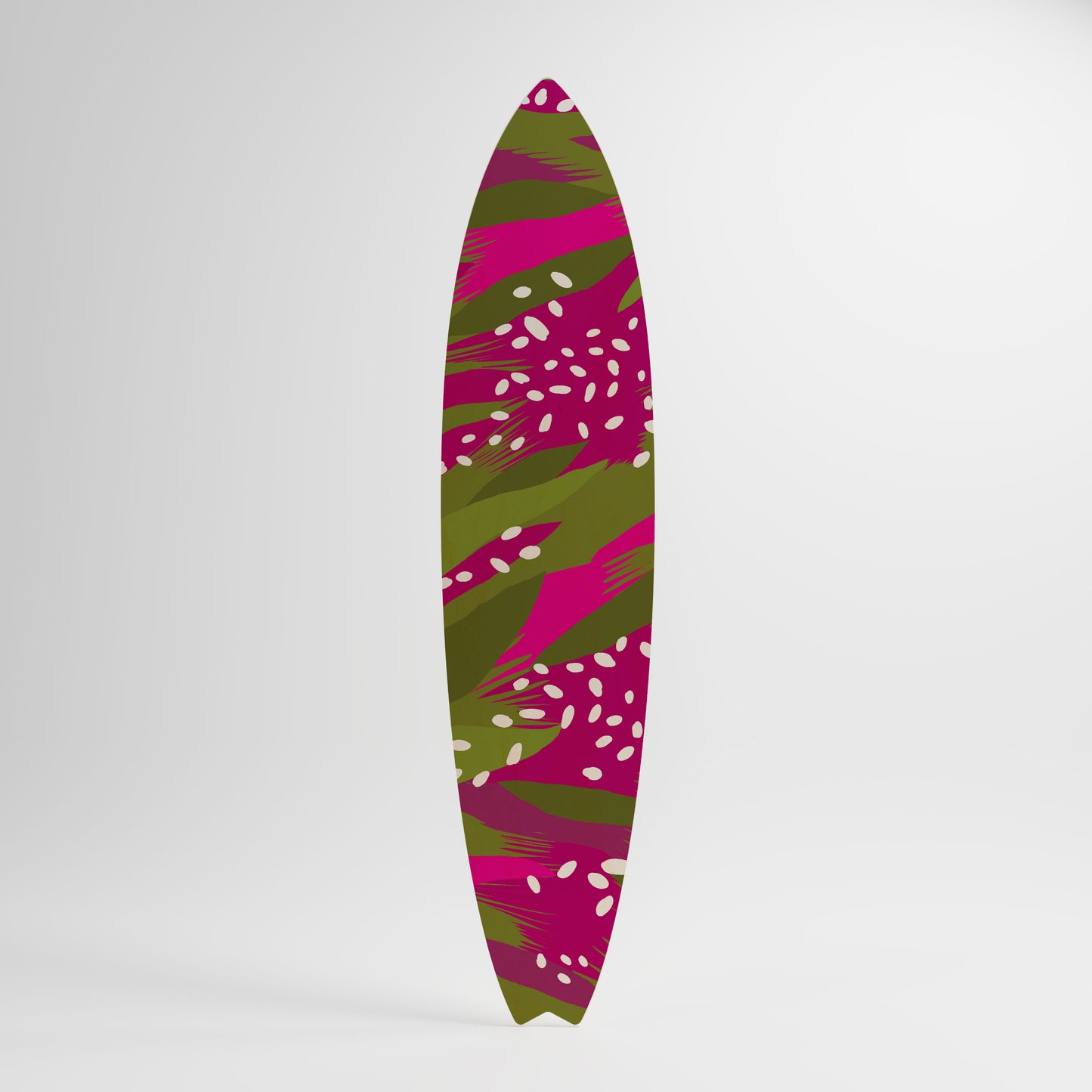 ENCHANTED TIGER Decorative Plywood Surfboard
