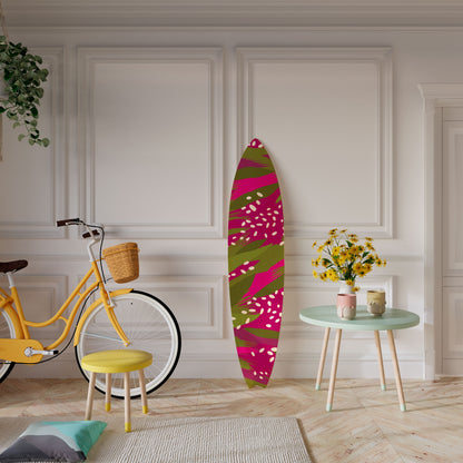 ENCHANTED TIGER Decorative Plywood Surfboard