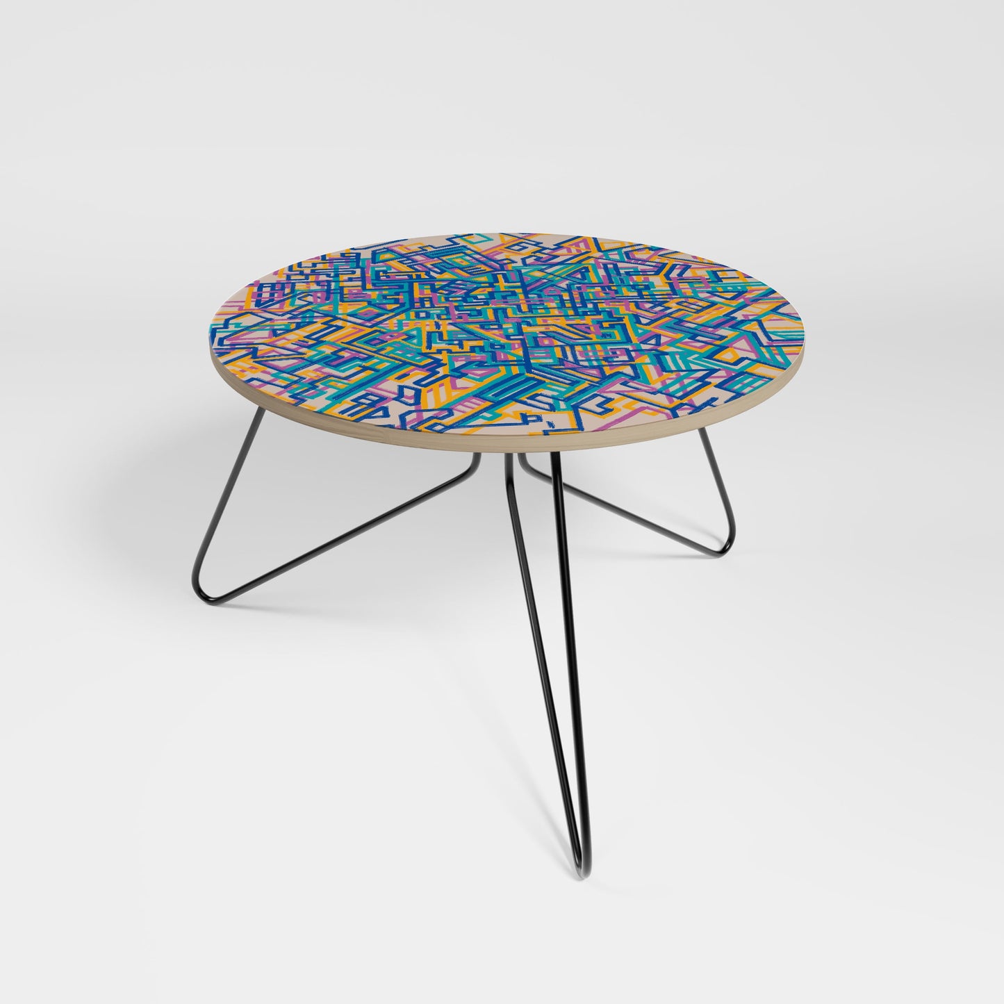 Tavolino da caffè piccolo MEMORIES MAP
