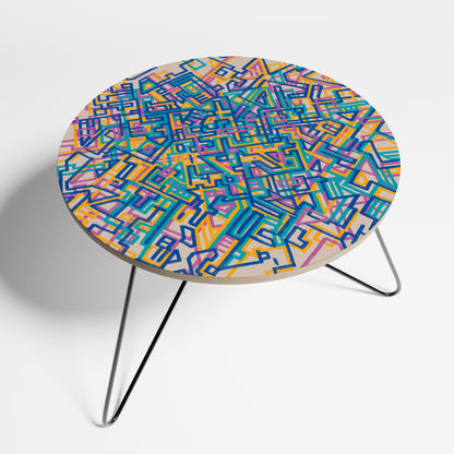 Tavolino da caffè piccolo MEMORIES MAP