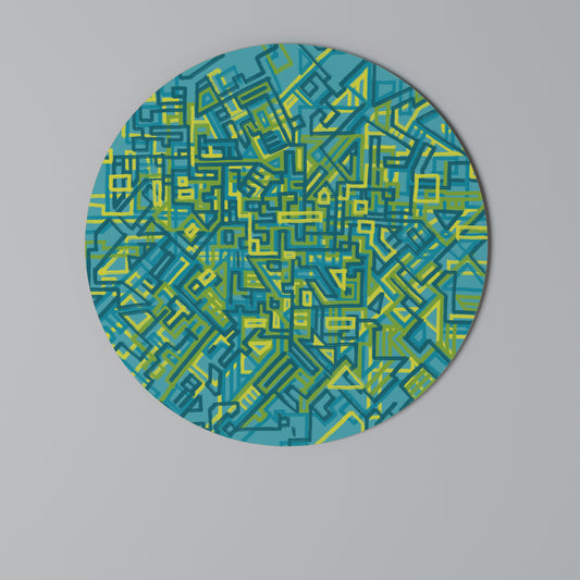 NOSTALGIC MEMORIES Round Wall Art