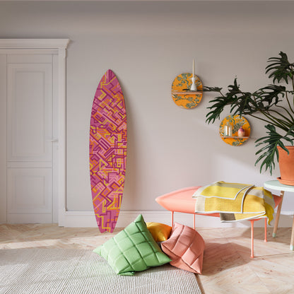 LOVELY MEMORIES Decorative Plywood Surfboard
