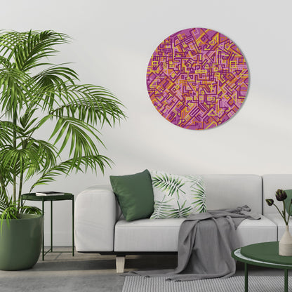 LOVELY MEMORIES Round Wall Art